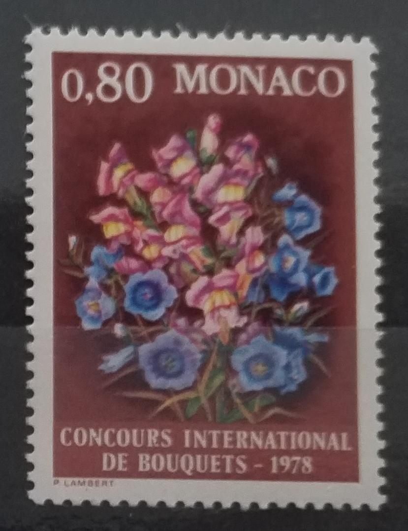 Monako 1977 Výstava květiny a flora