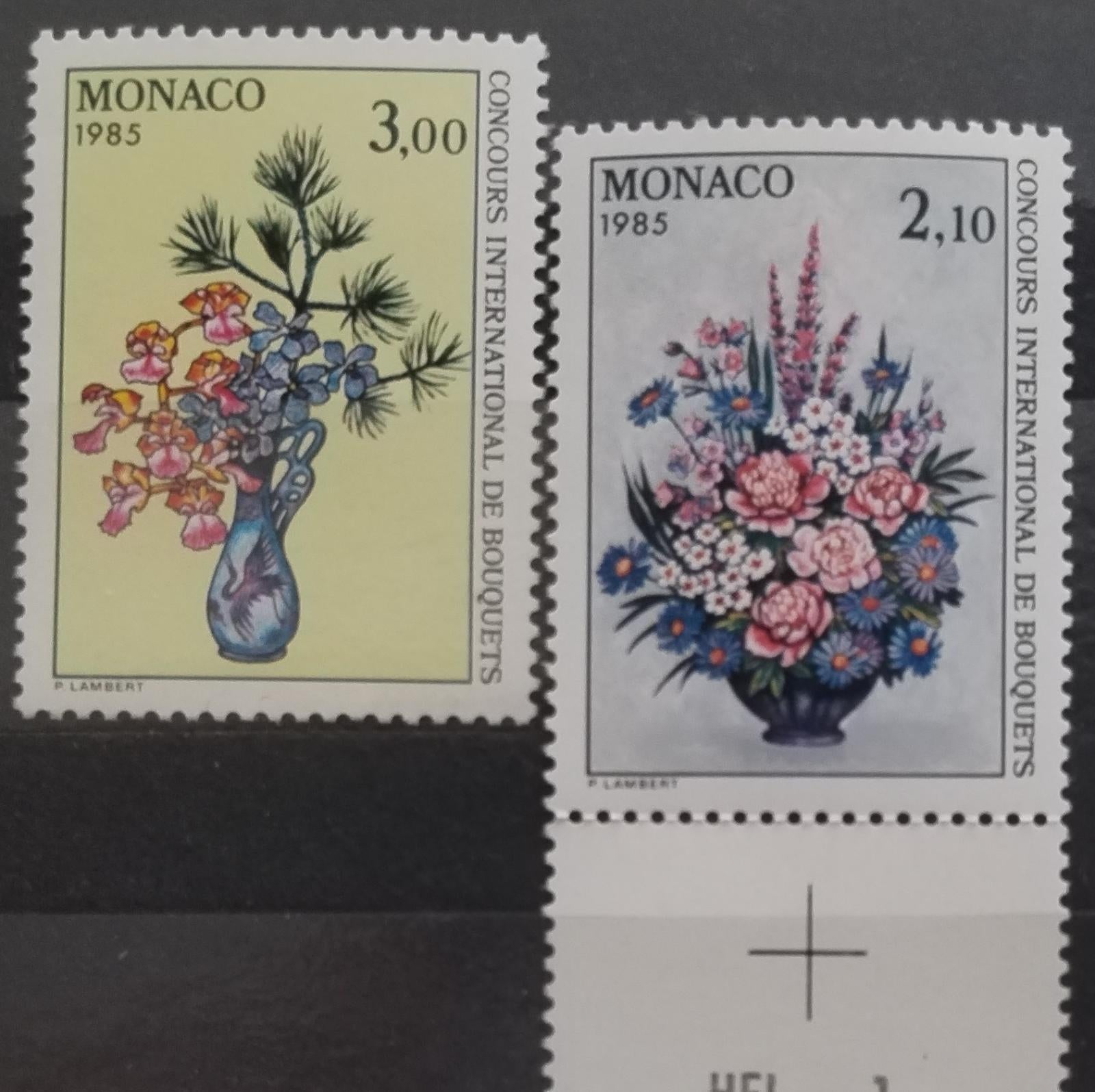 Monako 1984 Květiny a flora, Výstava