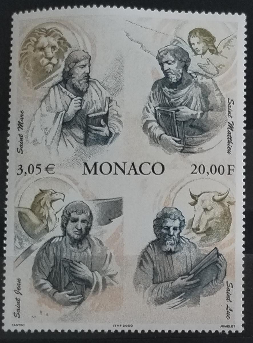 Monako 2000 Čtyři evangelisté a fauna