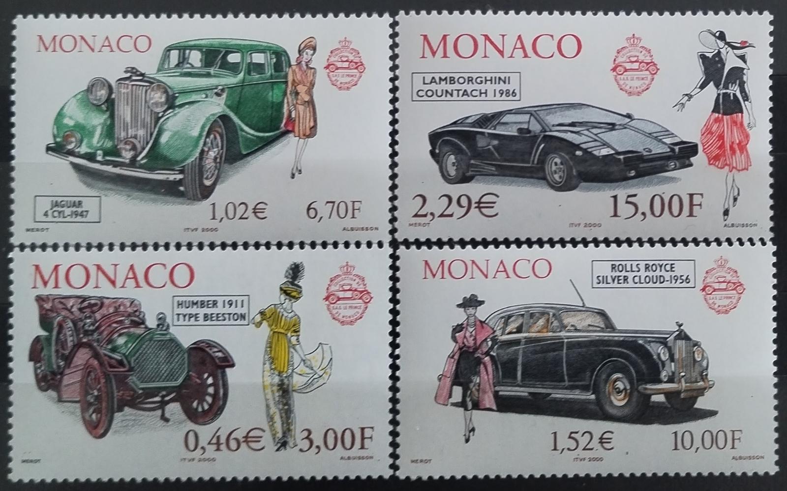Monako 2000 Historická auta a veterány