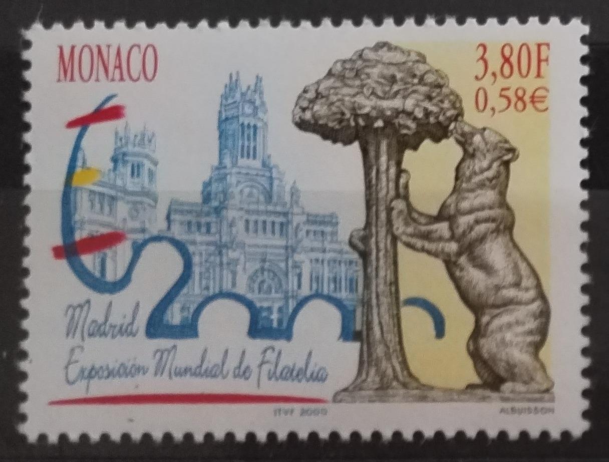 Monako 2000 Výstava známky Madrid