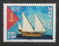 Monako 2001 Mi.2557 1,7€ Námořní muzeum, lodě a plachetnice