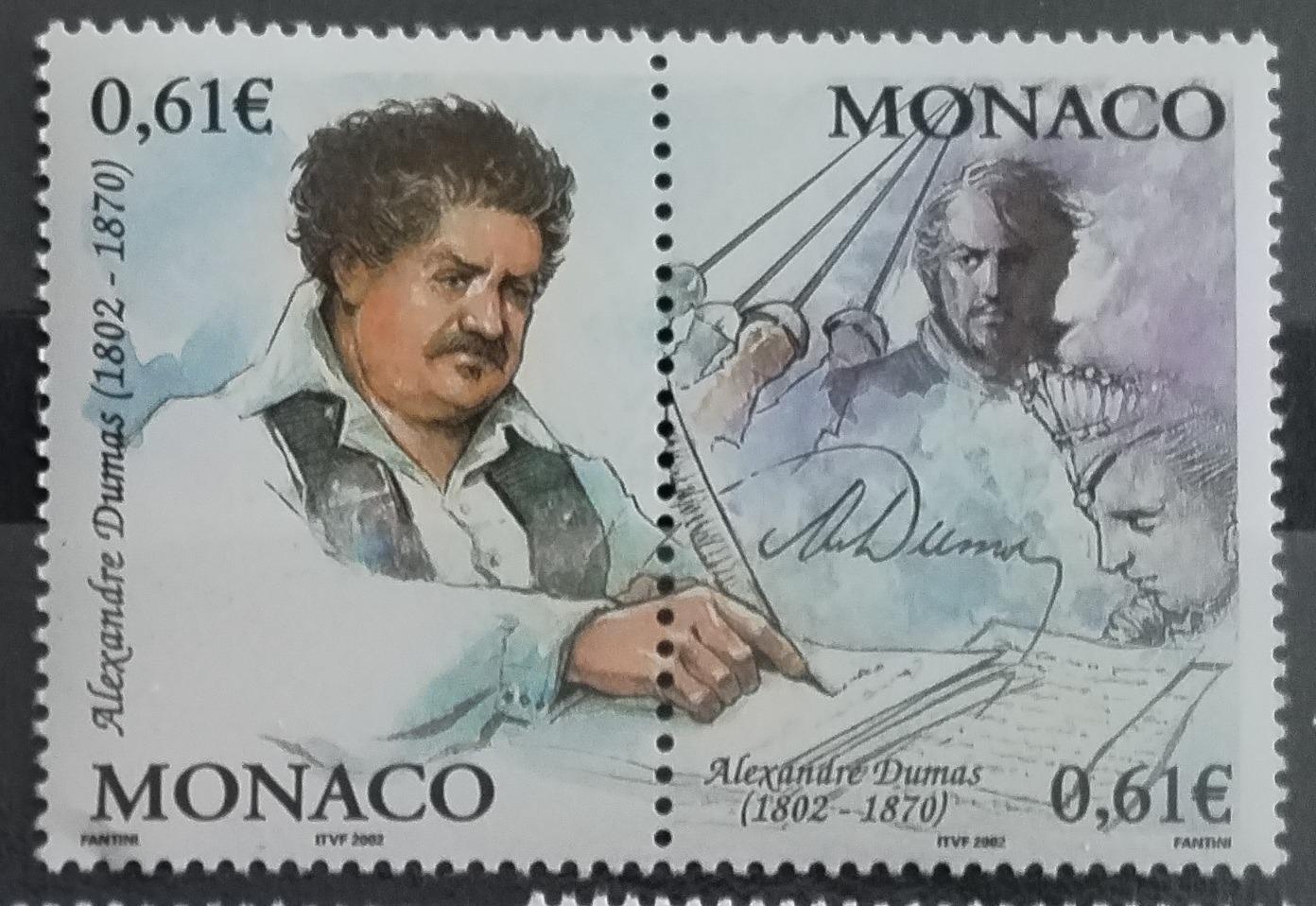 Monako 2002 Alexandr Dumas, spisovatel