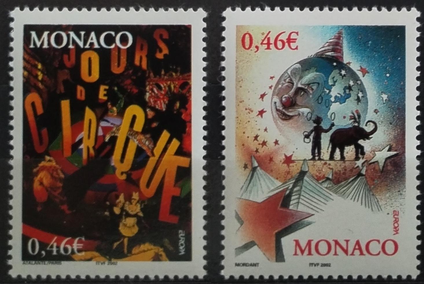 Monako 2002 EUROPA - Cirkus a karneval