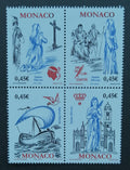 Monako 2003 Mi.2665-8 4€ Náboženské výročí, lodě a víra, erby