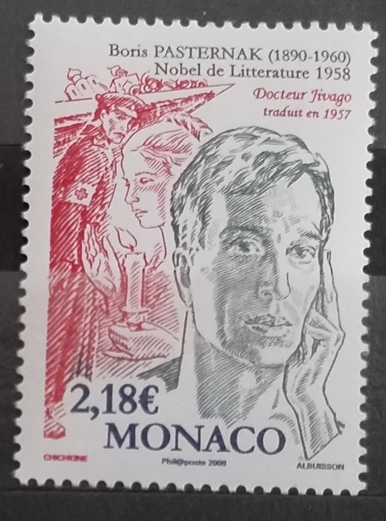 Monako 2008 Boris Pasternak a Nobelova cena