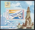Mongolsko 1984 Bl.99 4€ Výstava ESPANA, letadla