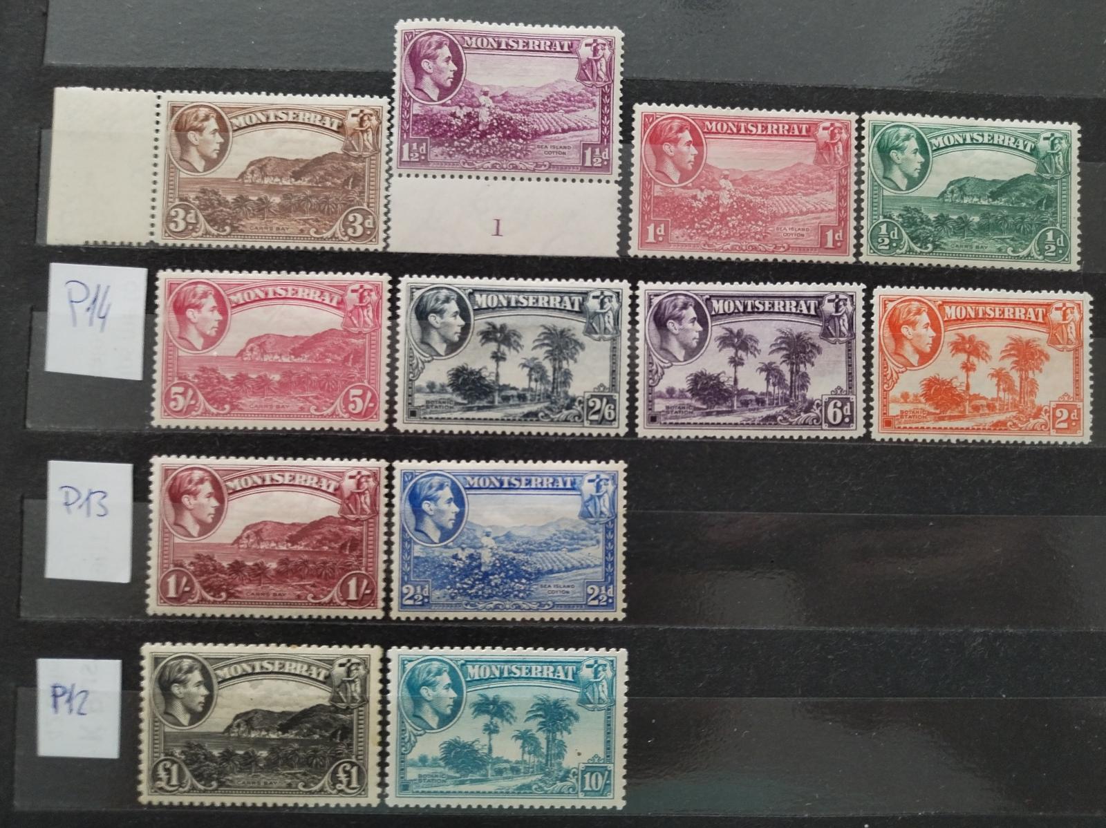 Montserrat 1938-48 145£ Definitiva krále Jiřího VI.