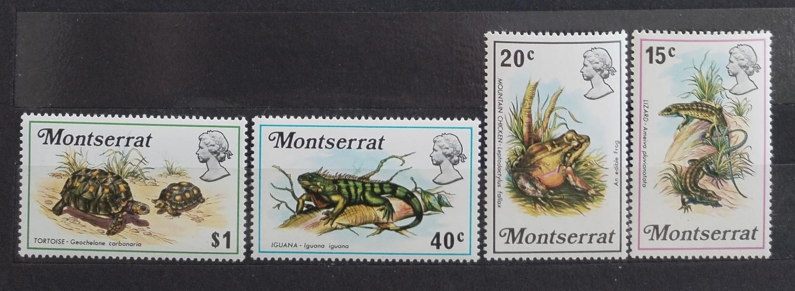 Montserrat 1972 Plazi a ještěři ostrova, Želvy
