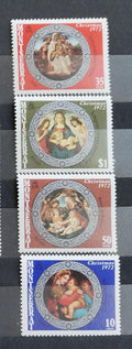 Montserrat 1972 Vánoce a Madonna s Ježíškem