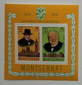Montserrat 1974 Bl.5 Století narození Winstona Churchilla