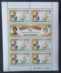 Montserrat 1981 Mi.465-6Kb. +5€ Svatba Diany a Charlese, Charita