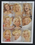 Montserrat 1995 Mi.915-23 9€ - 100 let kinematografie, Marilyn Monroe