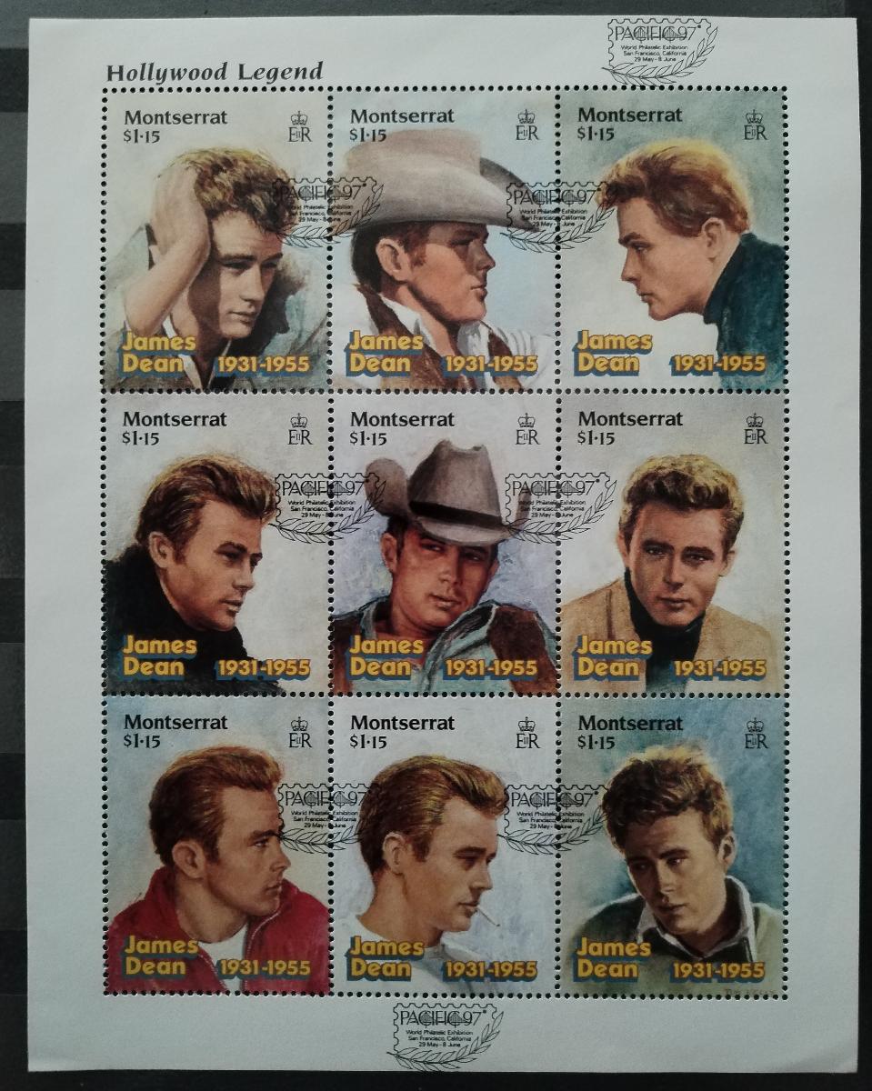 Montserrat 1997 Výstava PACIFIC, James Dean a osobnosti filmu