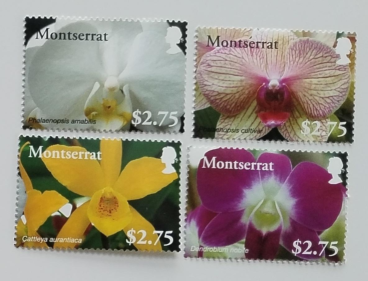Montserrat 2008 8,5€ Orchideje Karibiku, flora a květiny
