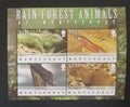 Montserrat 2009 Mi.1476-9Kb. 7€ Fauna tropů, ještěři, plazi a hadi