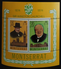 Montserrat 1974 Winston Churchill a osobnosti