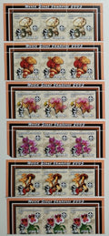 Mozambik 2002 37,5€ Skautské Jamboree, Houby a orchideje TROJICE