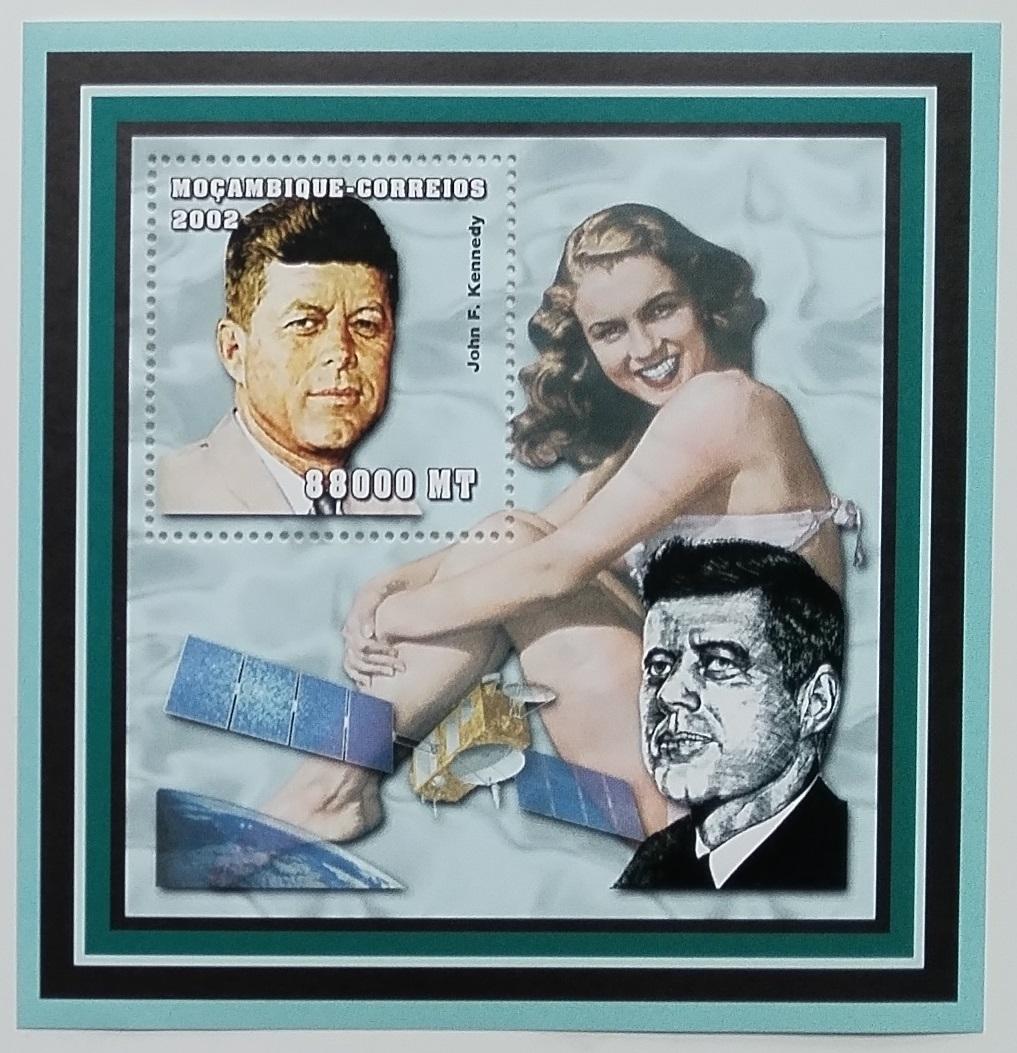 Mozambik 2002 Monroe a JFK, Marilyn a Kennedy