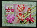 Mozambik 2007 Bl.212 10€ - Africké orchideje a květiny, flora země