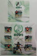 Mozambik 2010 20€ Ping pong a stolní tenis, Sport
