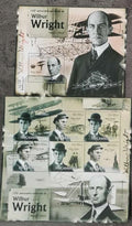 Mozambik 2012 24€ 150 let Wilbura Wrighta, historie letadla a letectví