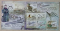 Mozambik 2012 Mi.6083-8+Bl.679 24€ 165 let M. Anning, pravěké fosílie