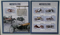 Mozambik 2013 Mi.6462-7+Bl.742 20€ - Historické motorky, doprava