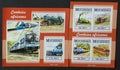 Mozambik 2015 Mi.8049-2+Bl.1050 25€ Africké vlaky a lokomotivy