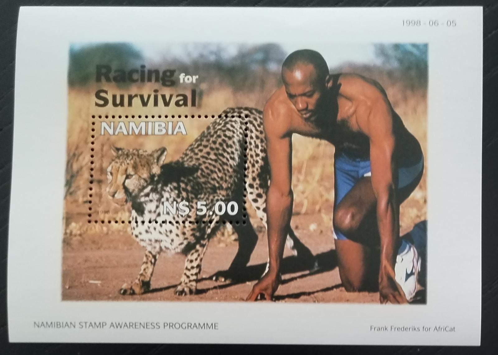 Namibie 1988 Gepard a závody