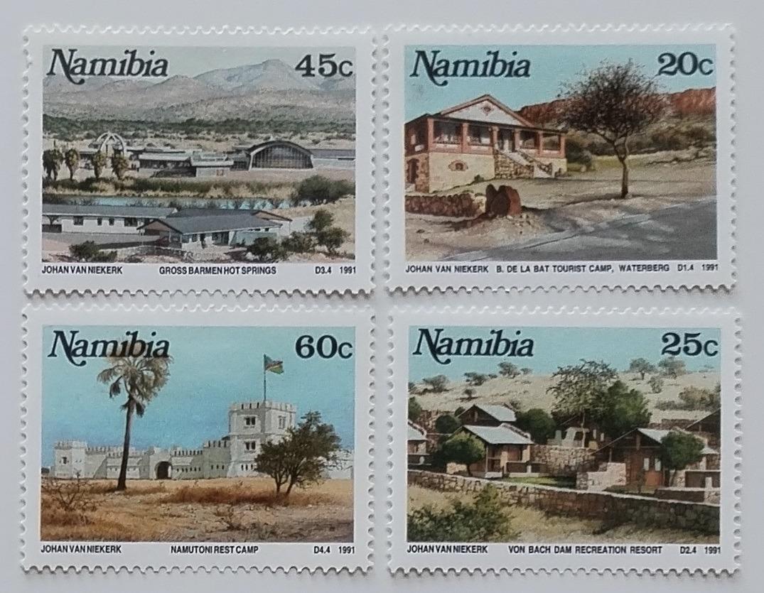 Namibie 1991 Turistická zázemi a turismus