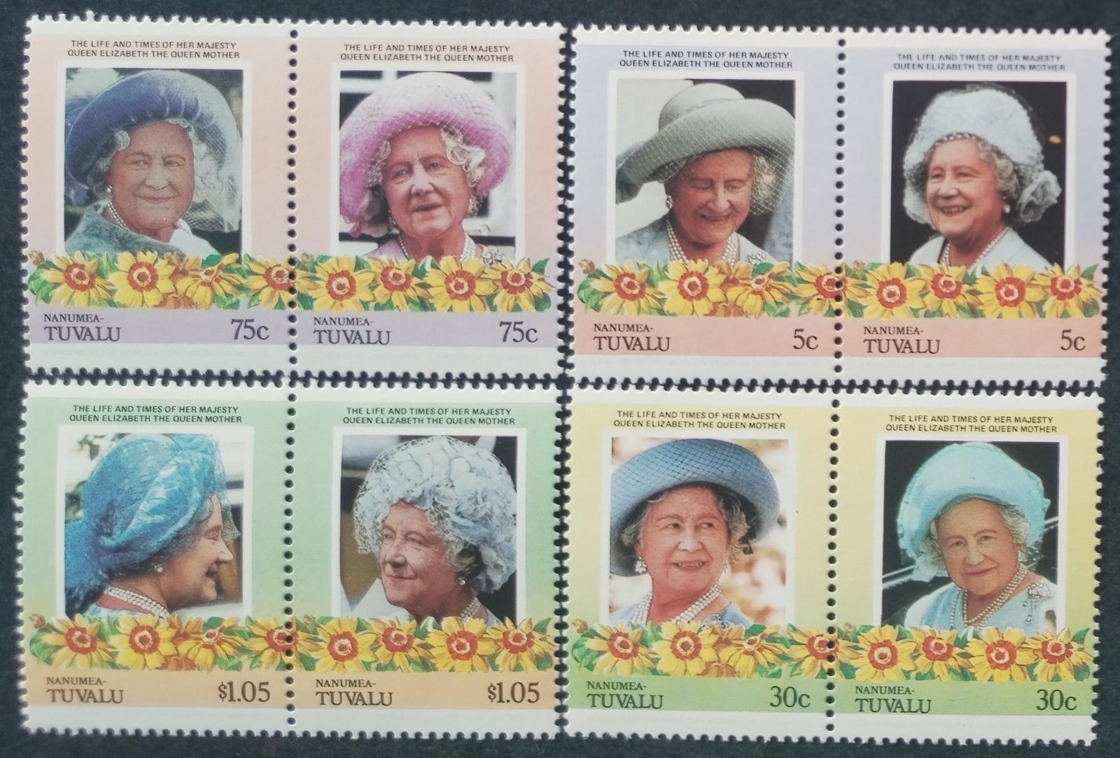 Nanumea (Tuvalu) 1985 Narozeniny královny matky
