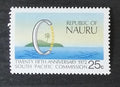 Nauru 1972 Vznik jihopacifické komise, panorama
