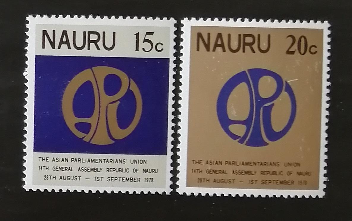 Nauru 1978 3,5€ 14. zasedání Asijské parlamentární unie