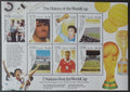 Nevis 2001 Mi.1747-2 11€ Mistrovství světa ve fotbale, sport