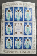 Nevis 1980 Christmas - sheet of values, Angels