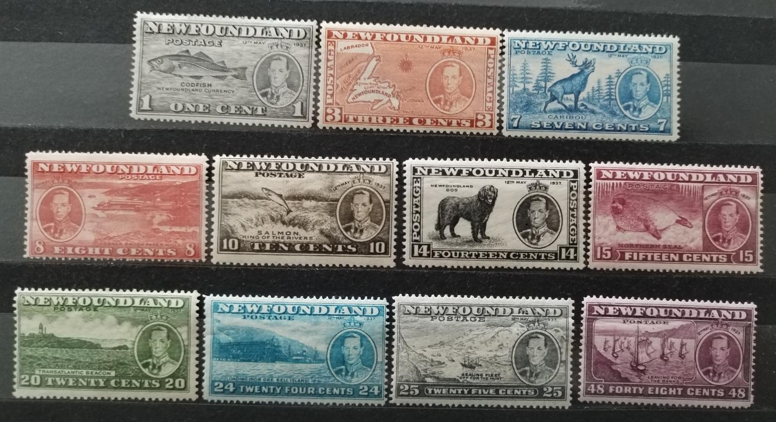 Newfoundland 1937 60£ Korunovace krále Jiřího VI. (vypouklé)