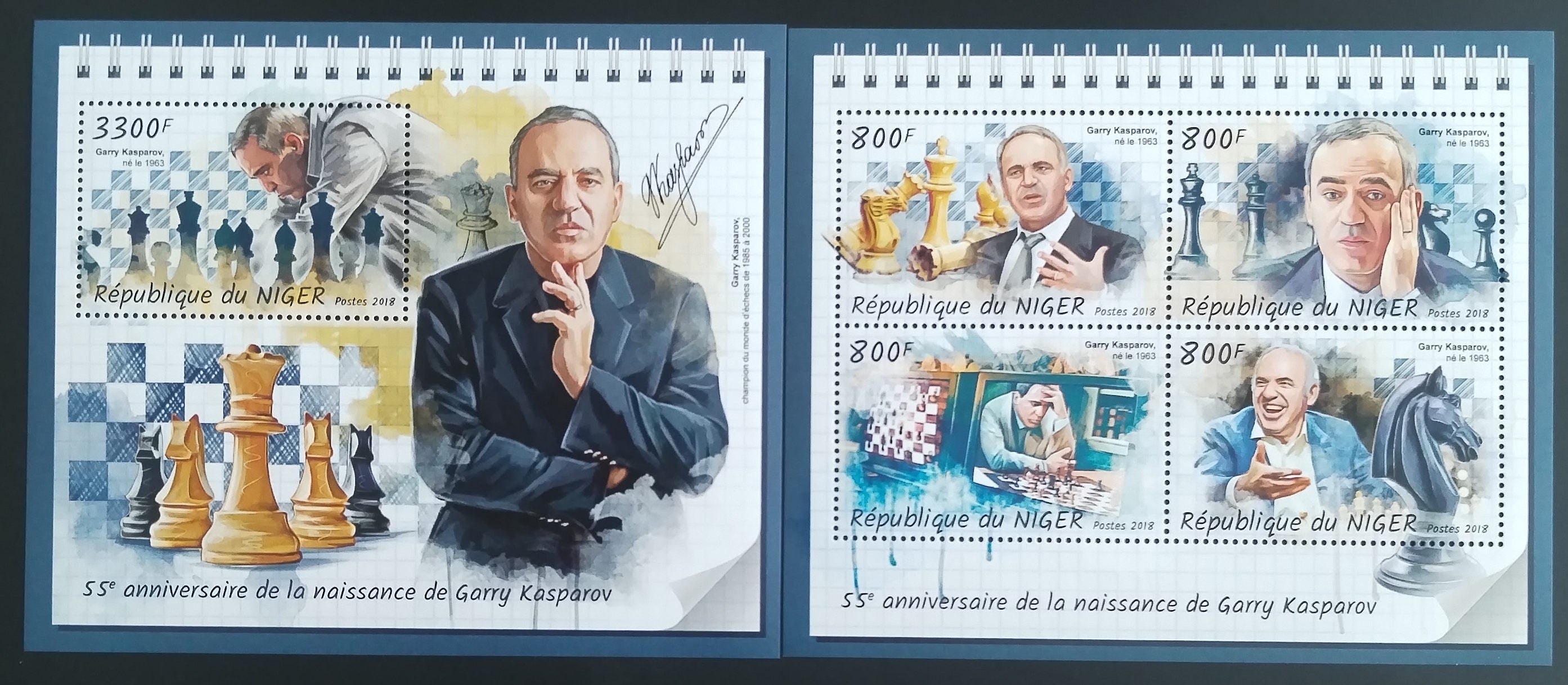 Niger 2018 Narozeniny Garry Kasparova, Šachy