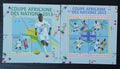 Niger 2013 Mi.2232-5+Bl.187 22€ Africký pohár ve fotbale, sport