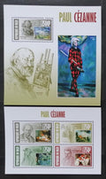 Niger 2013 Mi.2338-1+Bl.208 22€ - Malíř Paul Cezanné, umění a obrazy