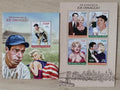 Niger 2014 Mi.2692-5+Bl.280 22€ 100 let DiMaggia, Marilyn Monroe,sport
