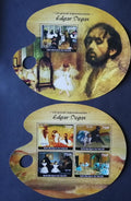 Niger 2014 Mi.3125-8+Bl.369 22€ Umění impresionismu, Edgar Degas
