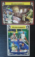 Niger 2016 Mi.4312-5+Bl.567 24€ Pocta Nelsonovi Mandelovi