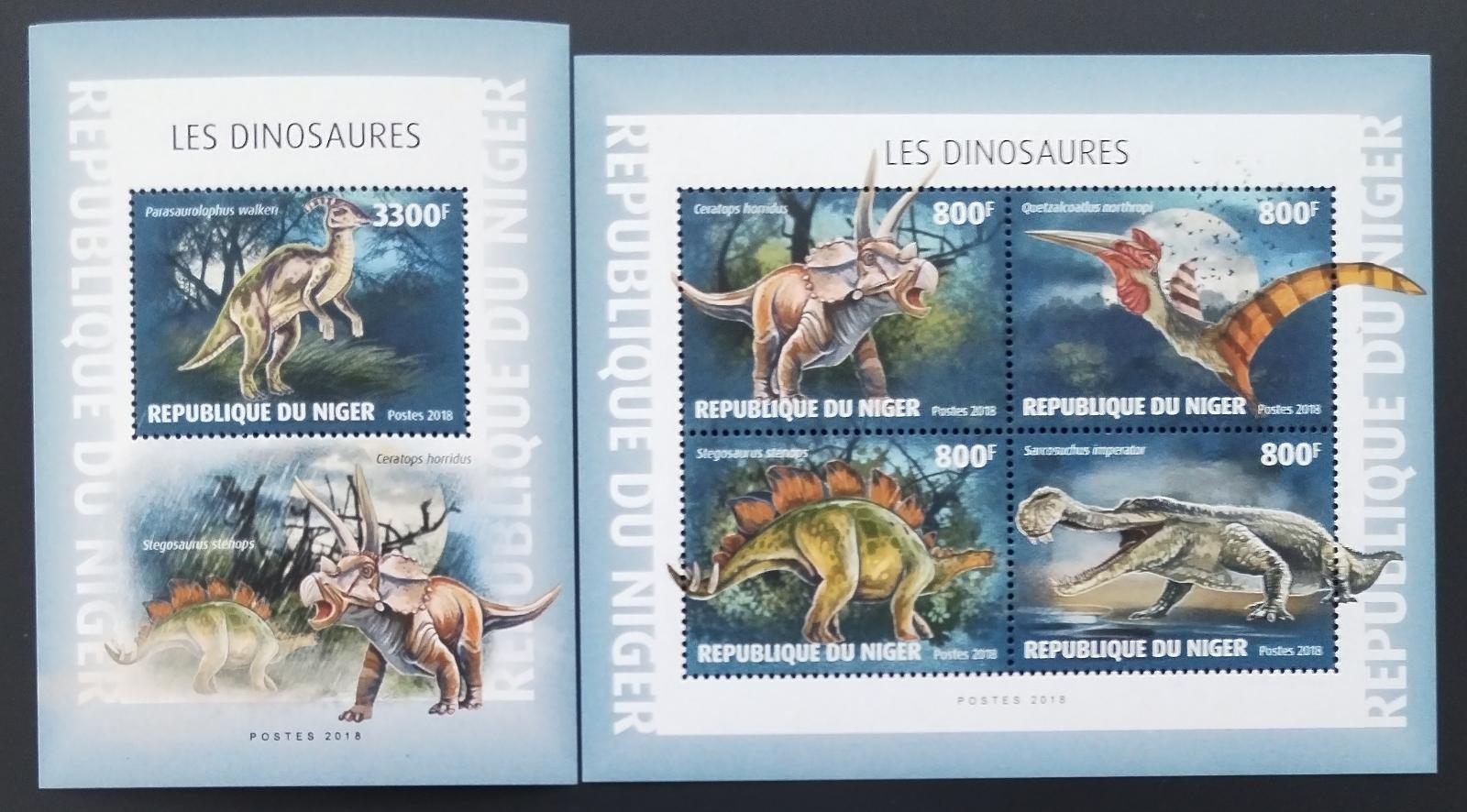 Niger 2018 Dinosauři a ještěři pravěku II.
