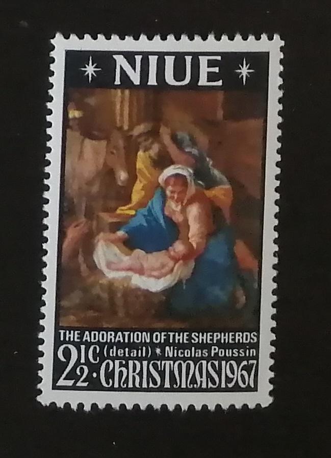 Niue 1967 Vánoce a umění