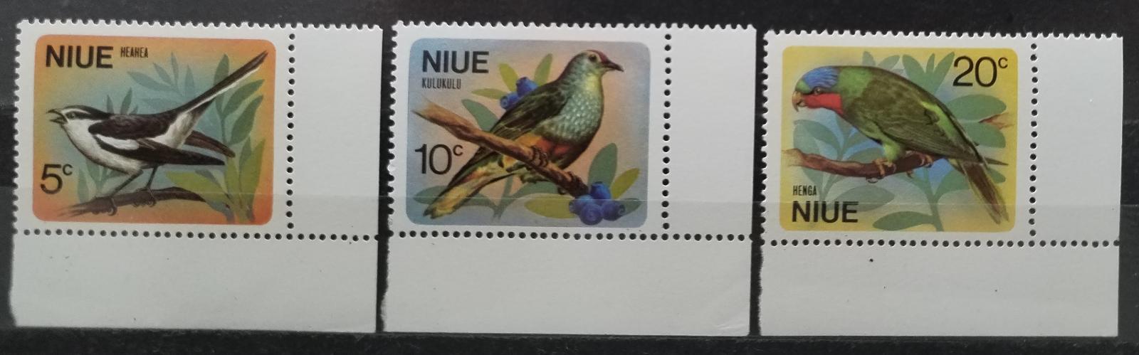 Niue 1971 Ptáci a ostrovní fauna