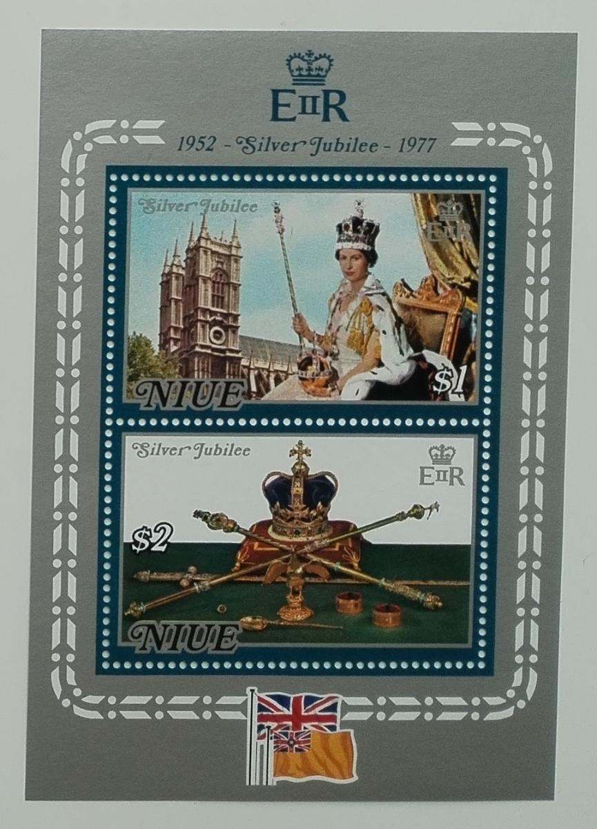 Niue 1977 Stříbrné výročí vlády královny Alžběty II.