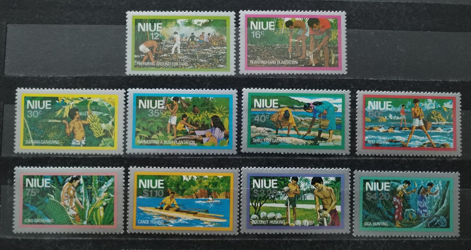 Niue 1978 Definitiva - Ostrovní zemědělství a kultura