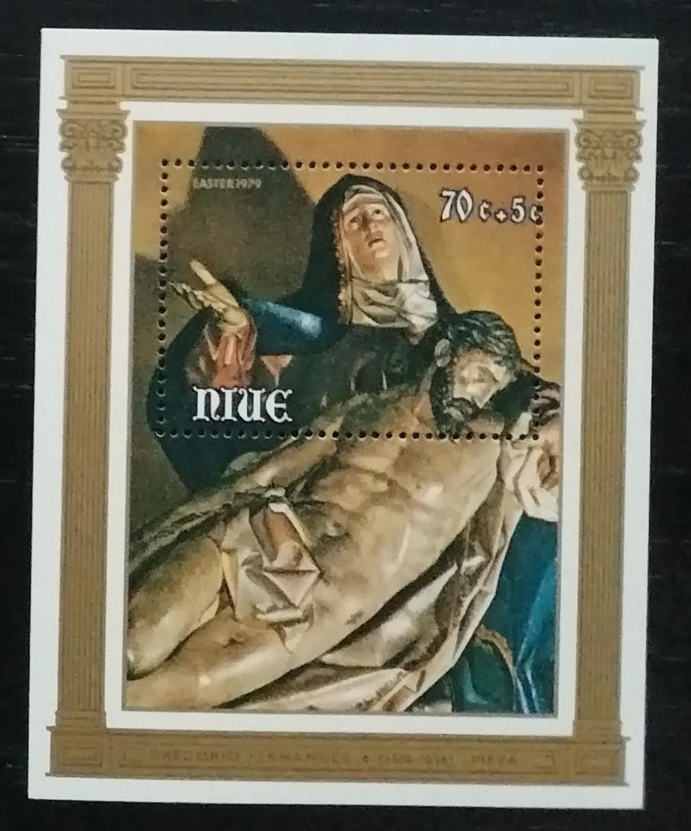 Niue 1979 Velikonoce a umění