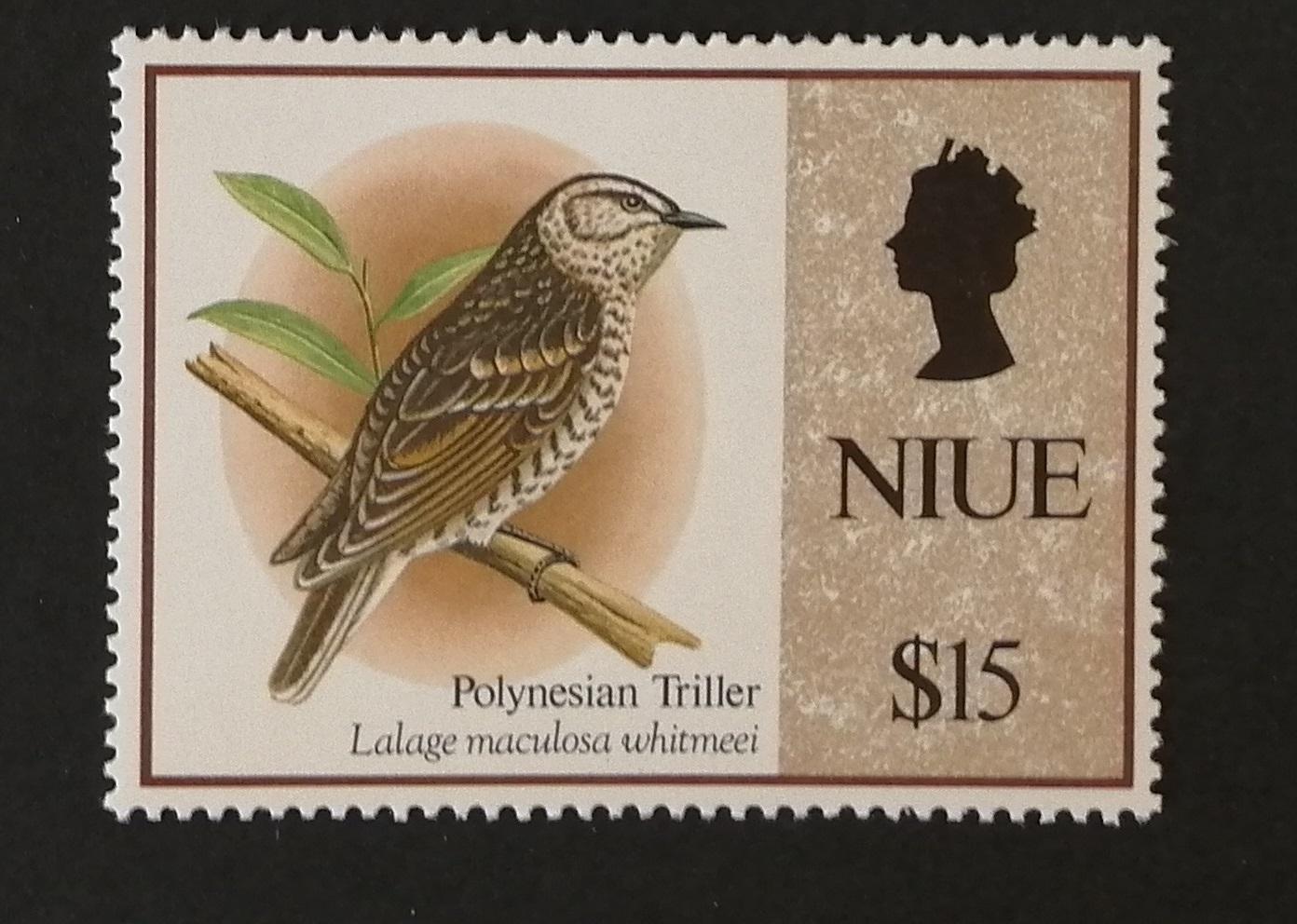 Niue 1993 Mi.835 22€ Definitiva ostrovní ptáci, fauna